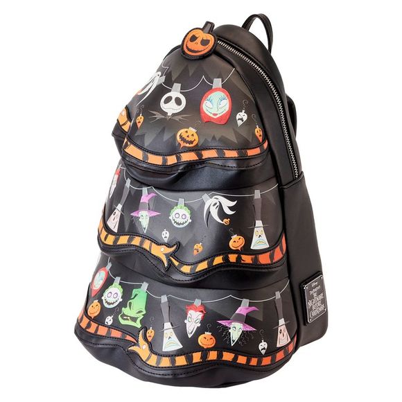 Nightmare Before Christmas Tree String Lights Glow Mini Backpack - Picture 3 of 6